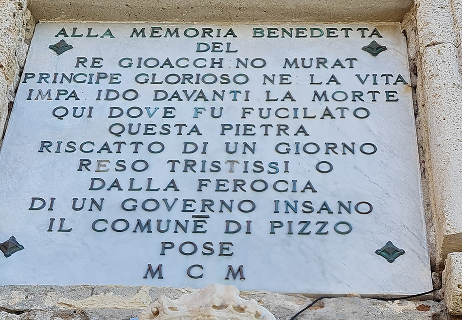 Gioacchino Murat fucilato nel Castello di Pizzo: “Risparmiate il mio volto, mirate al cuore, fuoco!”